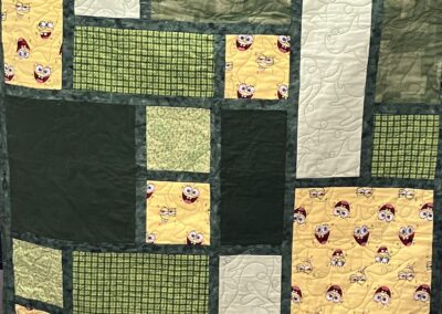 Sponge Bob Baby Quilt